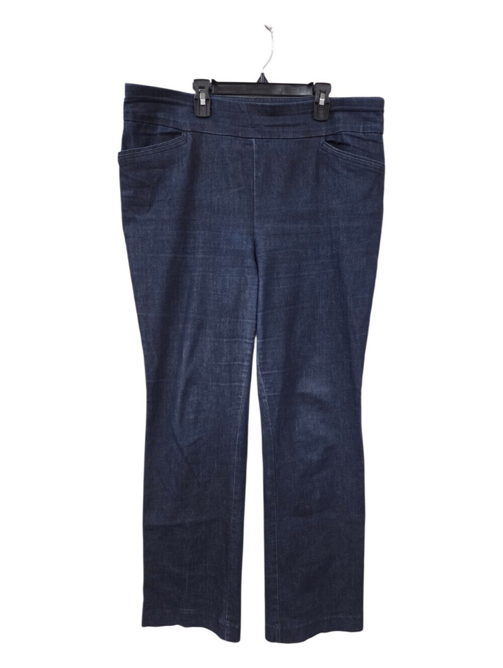 Croft & Barrow 14 Classic Dark Blue Women's Straight-Leg Jeans